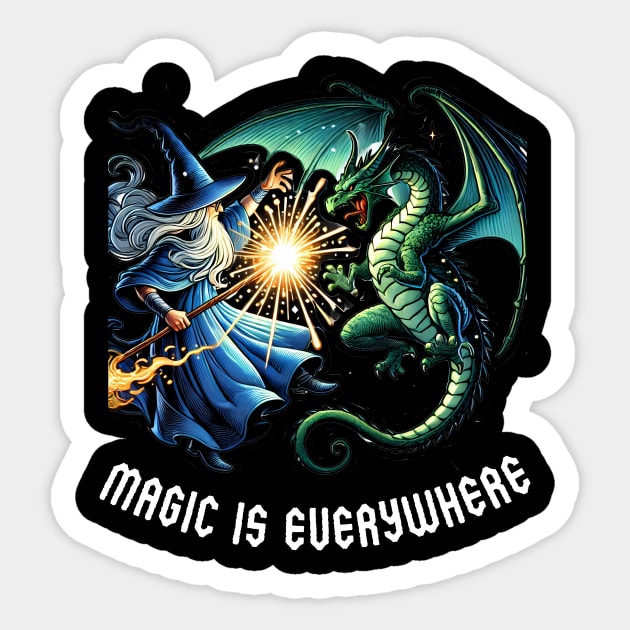 Magic Is Everywhere Sticker by BA